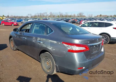 2015 Nissan Sentra S z USA, uszkodzony, nr VIN 3N1AB7AP1FY312249